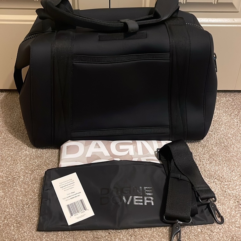Dagne Dover Landon Carryall Large in Black NEW - Picture 6 of 12